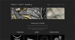 Desktop Screenshot of handandspiritjewelry.com