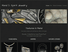 Tablet Screenshot of handandspiritjewelry.com